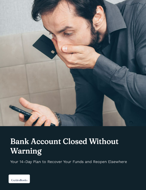 Bank Account Closure: A 14-Day Recovery & Reopening Guide cover