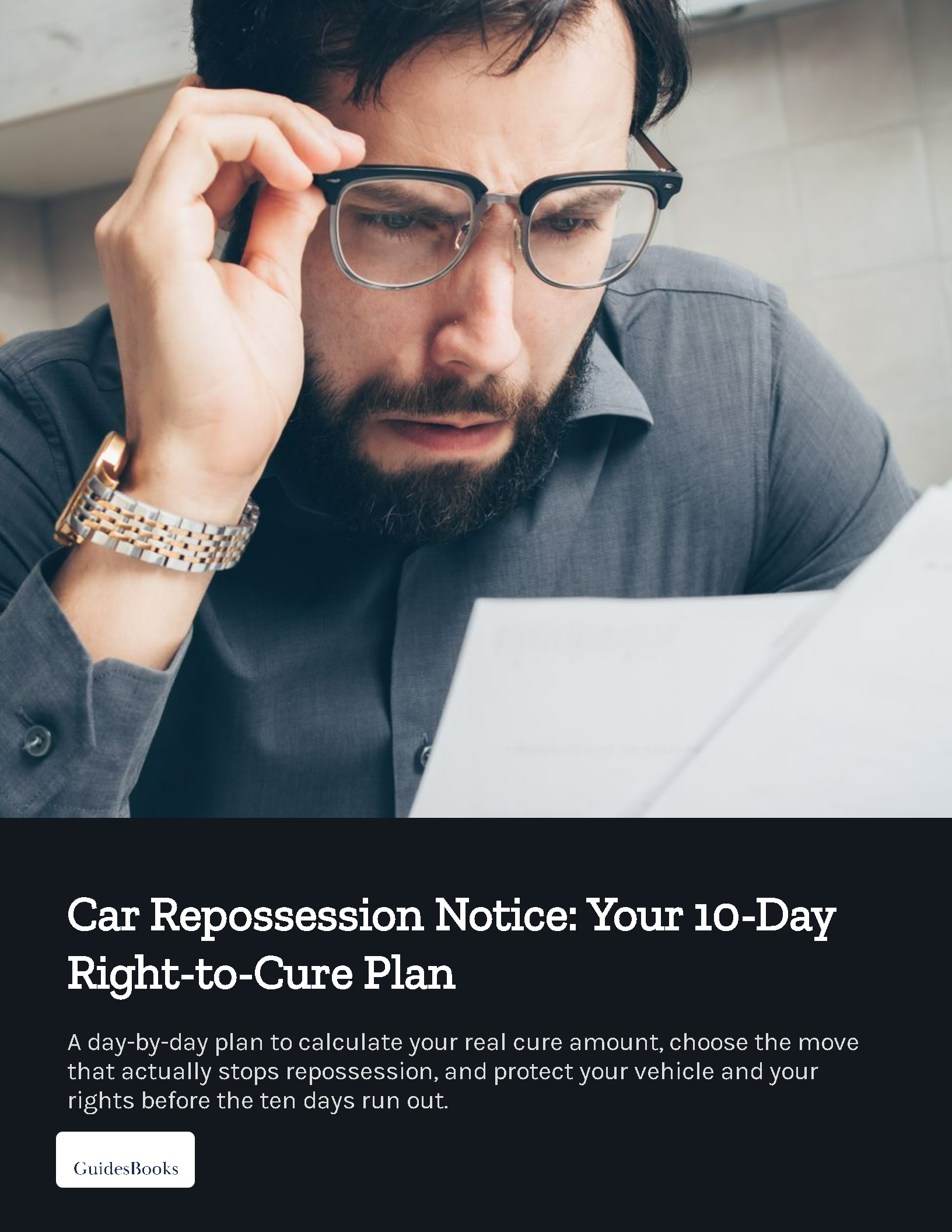 Car Repossession Notice: Your 10-Day Right-to-Cure Plan cover