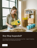 Etsy Shop Suspended: Your 10-Day Reinstatement and Order Recovery Plan cover