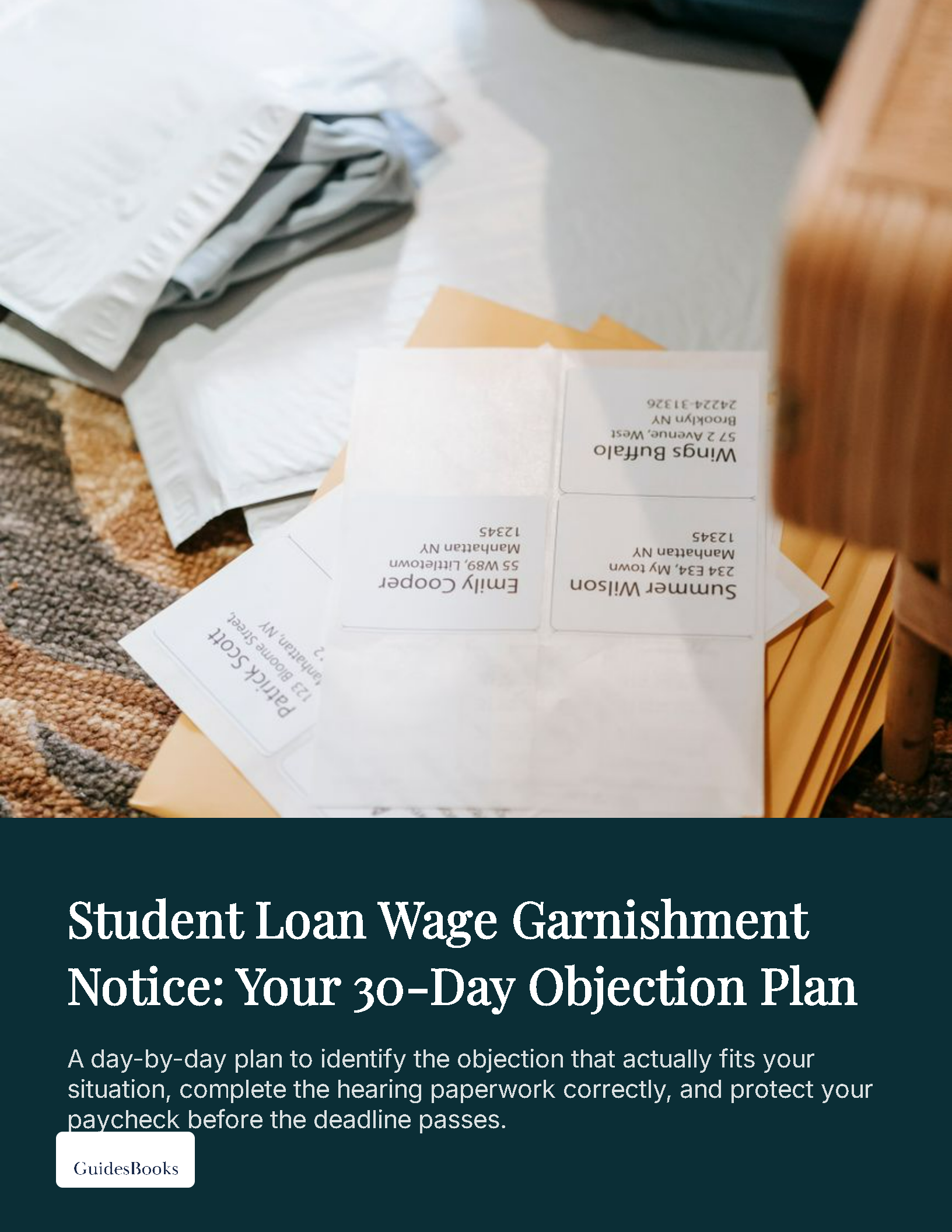 Student Loan Wage Garnishment Notice: Your 30-Day Objection Plan cover